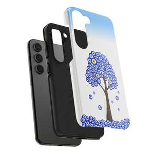 Evil Eye Tree, Tough Phone Case - Durable Design for Nature Lovers