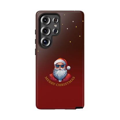 Cool Santa Sunglasses Merry Christmas - Protective Case