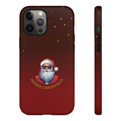 Cool Santa Sunglasses Merry Christmas - Protective Case