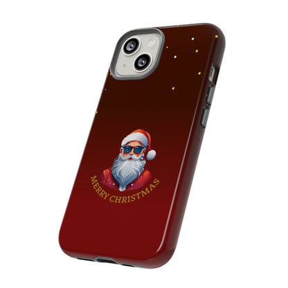 Cool Santa Sunglasses Merry Christmas - Protective Case