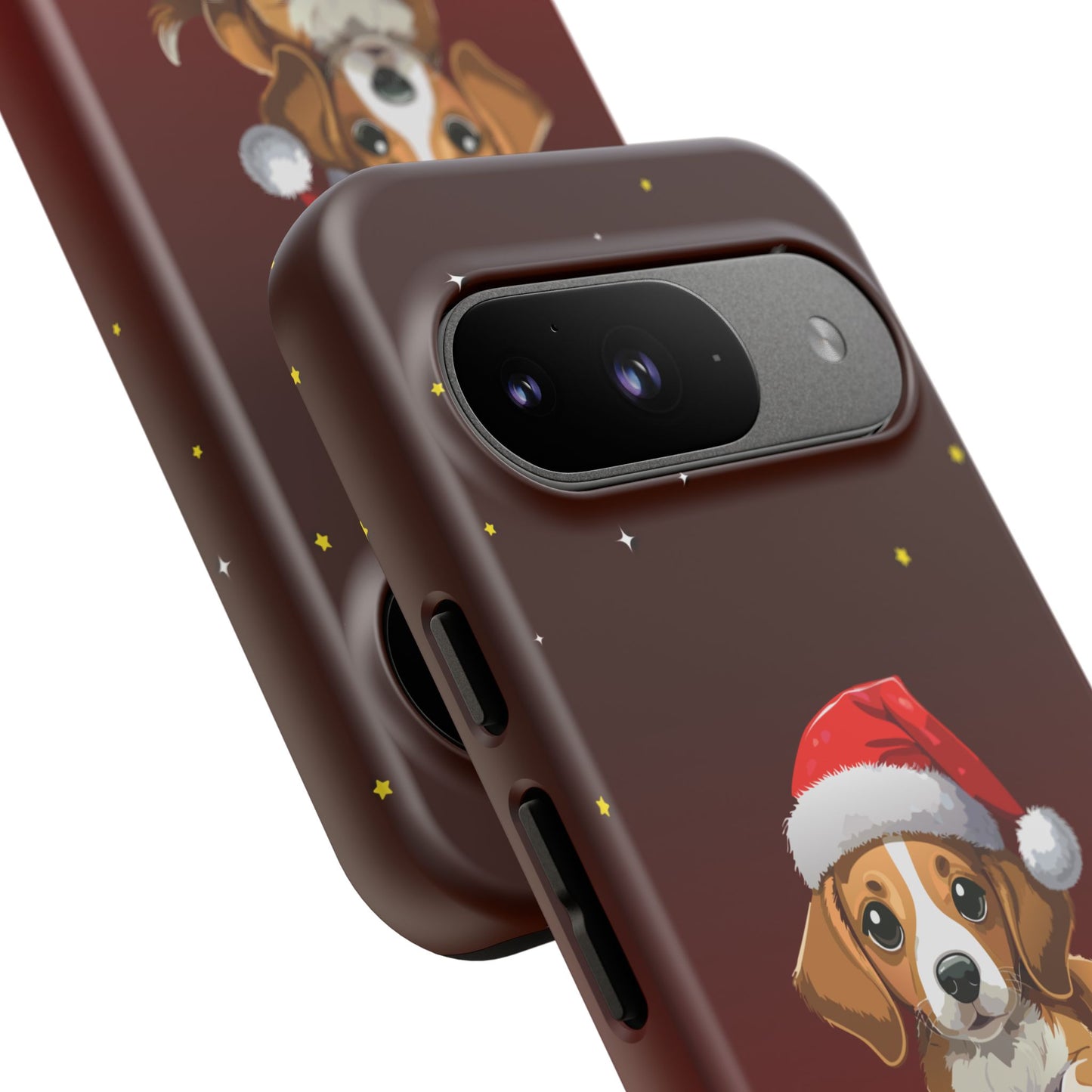 Festive Dog Phone Case - Happy Pawlidays Holiday Design