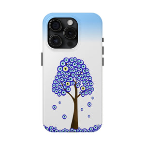 Evil Eye Tree, Tough Phone Case - Durable Design for Nature Lovers