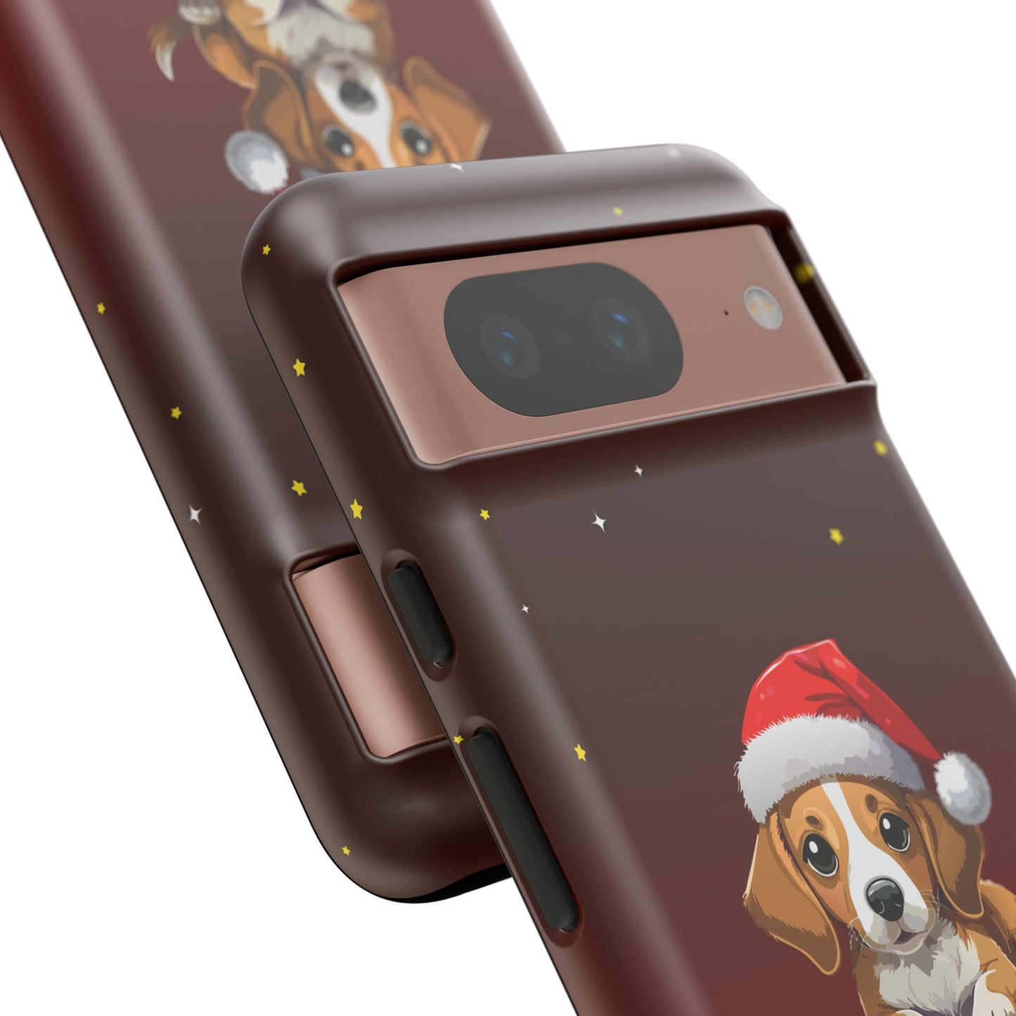 Festive Dog Phone Case - Happy Pawlidays Holiday Design