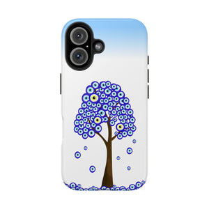 Evil Eye Tree, Tough Phone Case - Durable Design for Nature Lovers