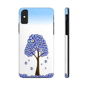 Evil Eye Tree, Tough Phone Case - Durable Design for Nature Lovers