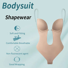 Load image into Gallery viewer, Backless U Plunge Body Bra Shaper
