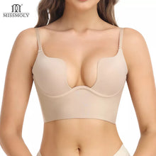 Load image into Gallery viewer, Backless U Plunge Body Bra Shaper
