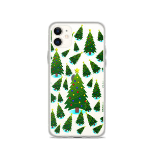 Christmas Tree Farm, Clear Case for iPhone®