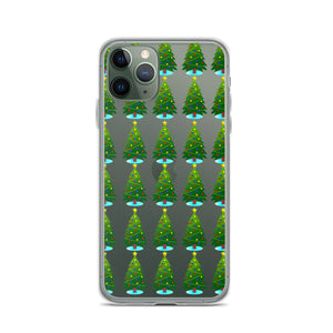 Christmas Trees, Clear Case for iPhone®