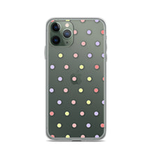 Load image into Gallery viewer, Colorful Dots, Clear Case for iPhone®
