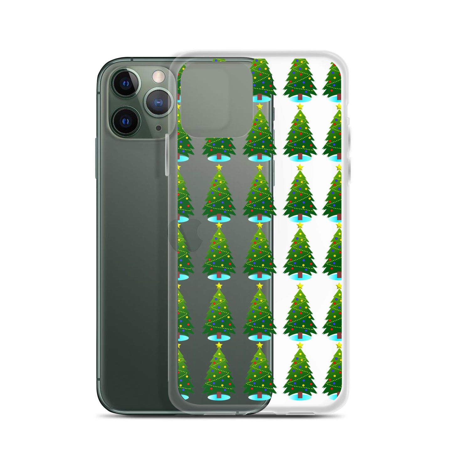 Christmas Trees, Clear Case for iPhone®