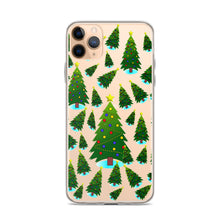 Load image into Gallery viewer, Christmas Tree Farm, Clear Case for iPhone®
