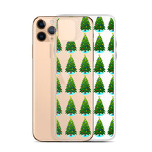 Load image into Gallery viewer, Christmas Trees, Clear Case for iPhone®
