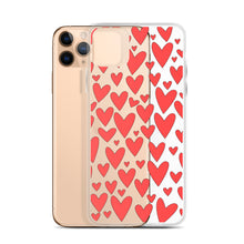 Load image into Gallery viewer, Field of Hearts, Clear Case for iPhone®
