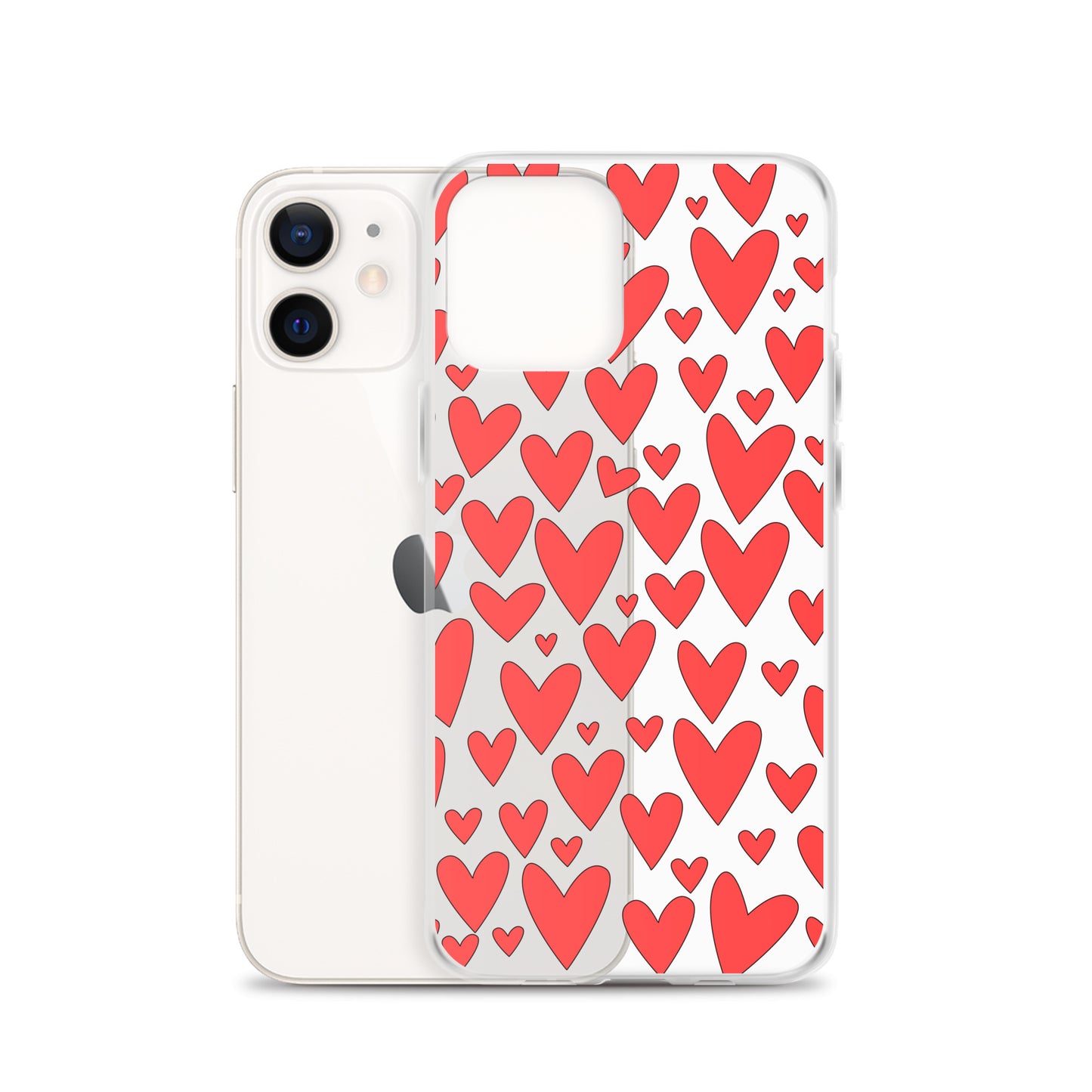Field of Hearts, Clear Case for iPhone®