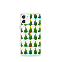 Load image into Gallery viewer, Christmas Trees, Clear Case for iPhone®
