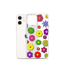 Load image into Gallery viewer, Flowers, Clear Case for iPhone®
