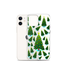 Load image into Gallery viewer, Christmas Tree Farm, Clear Case for iPhone®
