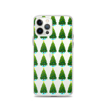 Load image into Gallery viewer, Christmas Trees, Clear Case for iPhone®
