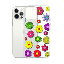 Load image into Gallery viewer, Flowers, Clear Case for iPhone®
