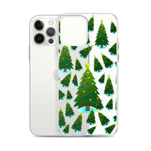 Christmas Tree Farm, Clear Case for iPhone®