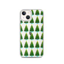 Load image into Gallery viewer, Christmas Trees, Clear Case for iPhone®
