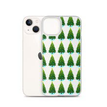 Load image into Gallery viewer, Christmas Trees, Clear Case for iPhone®
