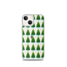 Load image into Gallery viewer, Christmas Trees, Clear Case for iPhone®
