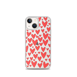 Field of Hearts, Clear Case for iPhone®