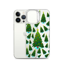 Load image into Gallery viewer, Christmas Tree Farm, Clear Case for iPhone®
