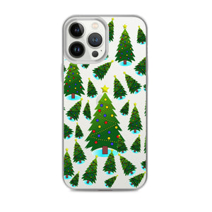 Christmas Tree Farm, Clear Case for iPhone®