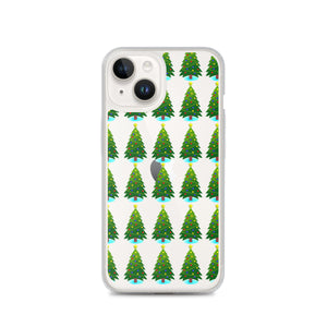 Christmas Trees, Clear Case for iPhone®