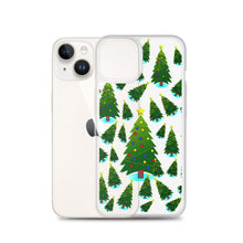 Load image into Gallery viewer, Christmas Tree Farm, Clear Case for iPhone®
