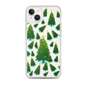 Christmas Tree Farm, Clear Case for iPhone®