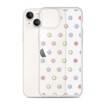 Load image into Gallery viewer, Colorful Dots, Clear Case for iPhone®
