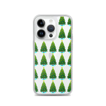 Load image into Gallery viewer, Christmas Trees, Clear Case for iPhone®
