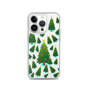 Christmas Tree Farm, Clear Case for iPhone®