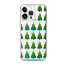 Load image into Gallery viewer, Christmas Trees, Clear Case for iPhone®
