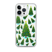 Load image into Gallery viewer, Christmas Tree Farm, Clear Case for iPhone®
