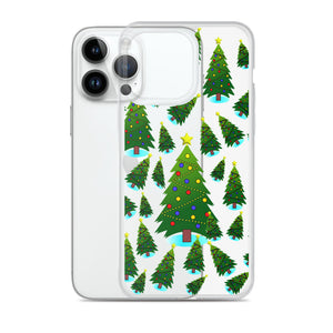 Christmas Tree Farm, Clear Case for iPhone®