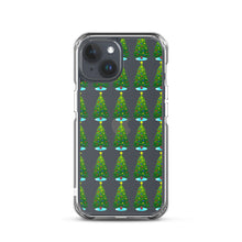 Load image into Gallery viewer, Christmas Trees, Clear Case for iPhone®
