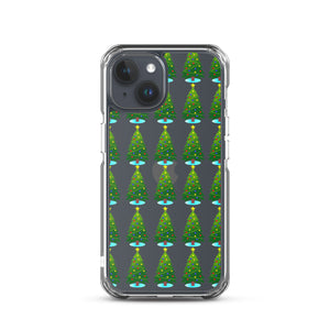 Christmas Trees, Clear Case for iPhone®