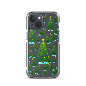 Christmas Tree Farm, Clear Case for iPhone®