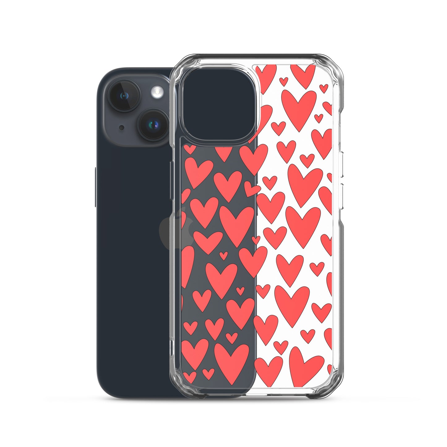 Field of Hearts, Clear Case for iPhone®