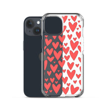 Load image into Gallery viewer, Field of Hearts, Clear Case for iPhone®
