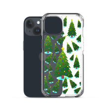 Load image into Gallery viewer, Christmas Tree Farm, Clear Case for iPhone®
