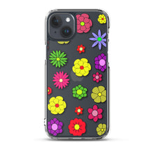 Load image into Gallery viewer, Flowers, Clear Case for iPhone®
