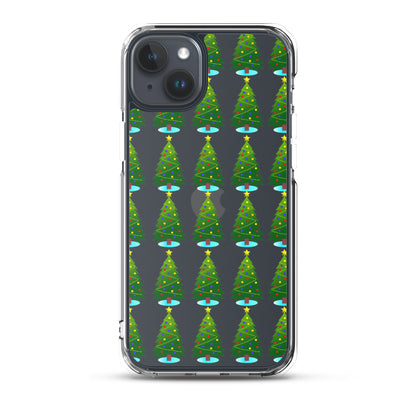 Christmas Trees, Clear Case for iPhone®