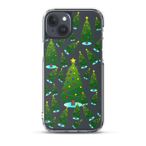 Christmas Tree Farm, Clear Case for iPhone®