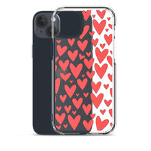 Load image into Gallery viewer, Field of Hearts, Clear Case for iPhone®
